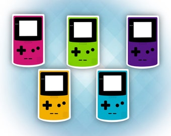 Holographic Gameboy Vinyl Sticker | Nintendo Gameboy Color