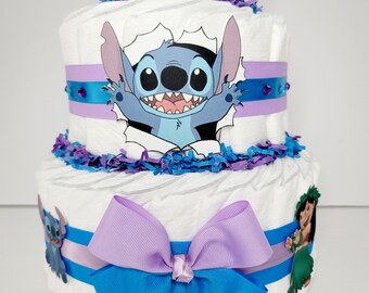 Stitch diaper cake sales