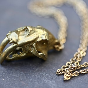 saber tooth necklace, animal skull, skull necklace animal necklace skull jewelry skull pendant goth necklace skull jewellery animal jewelry