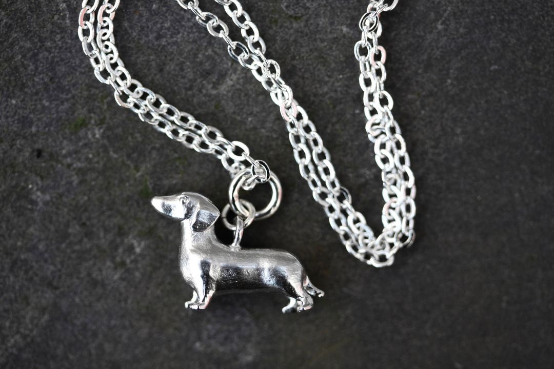 Sausage Dog Necklace, Dachshund Necklace Dachshund Dog Necklace Animal
