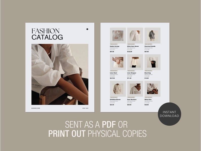 Wholesale Linesheet Template Printable Line Sheet Catalog Editable Wholesale Linesheet Template Printable Line Sheet Catalog Editable