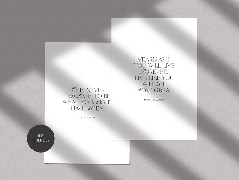 Planner Cover A5, Dividers Planner, Motivational Inspirational Quotes ...