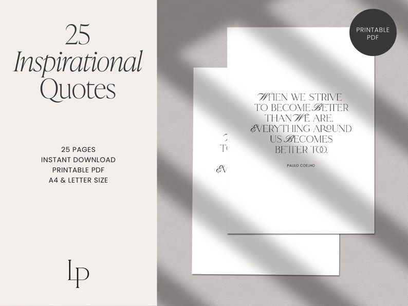 Planner Cover A5, Dividers Planner, Motivational Inspirational Quotes ...