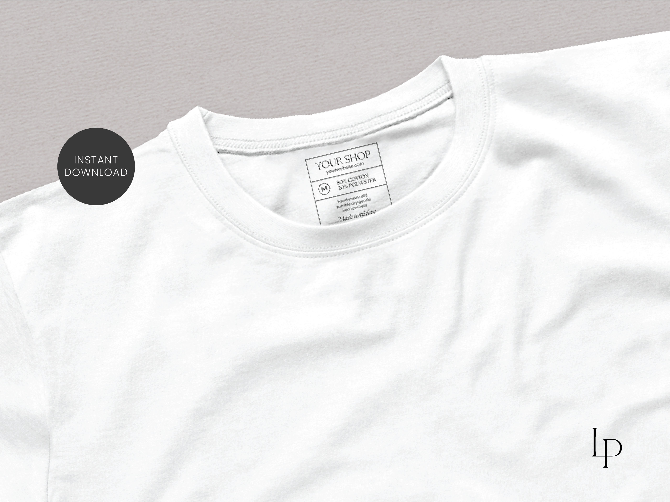 Editable Clothing Tag Template T shirt Neck Label Tag Garment Care Editable Clothing Tag Template T shirt Neck Label Tag Garment Care