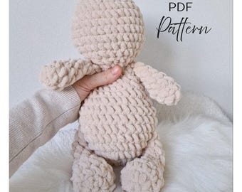 Schema per corpo all'uncinetto Amigurumi (PDF) – Base per peluche in ciniglia per creare i tuoi animali