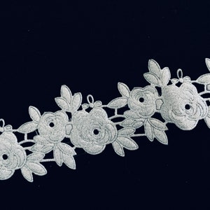 Floral trim, Silber trim, geschnitten Arbeit