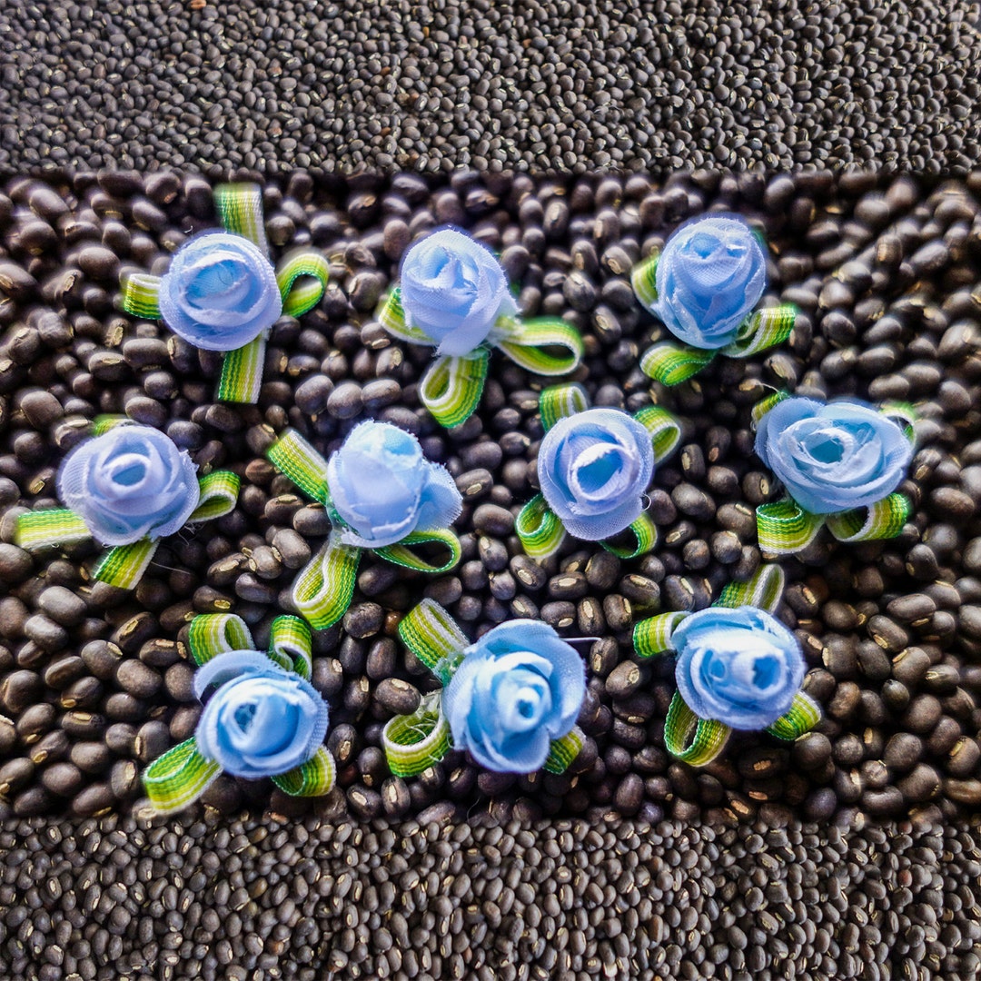 Large Blue Blooming Roses - Etsy