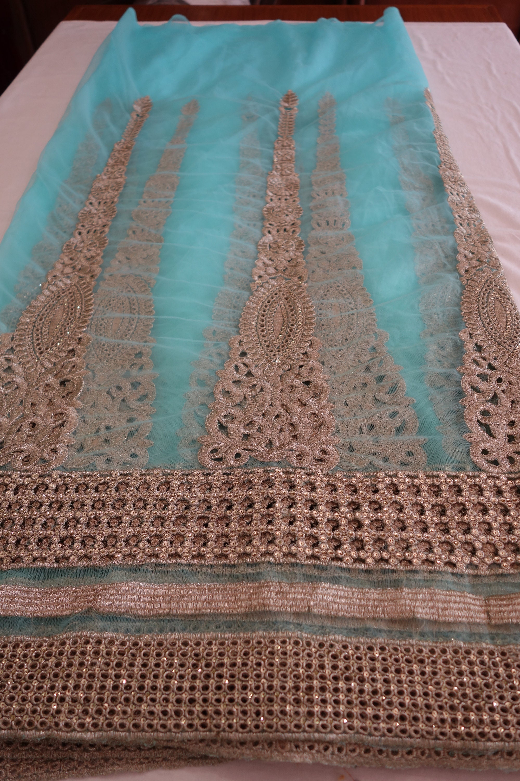 tulle aqua swatch tulle aqua swatch