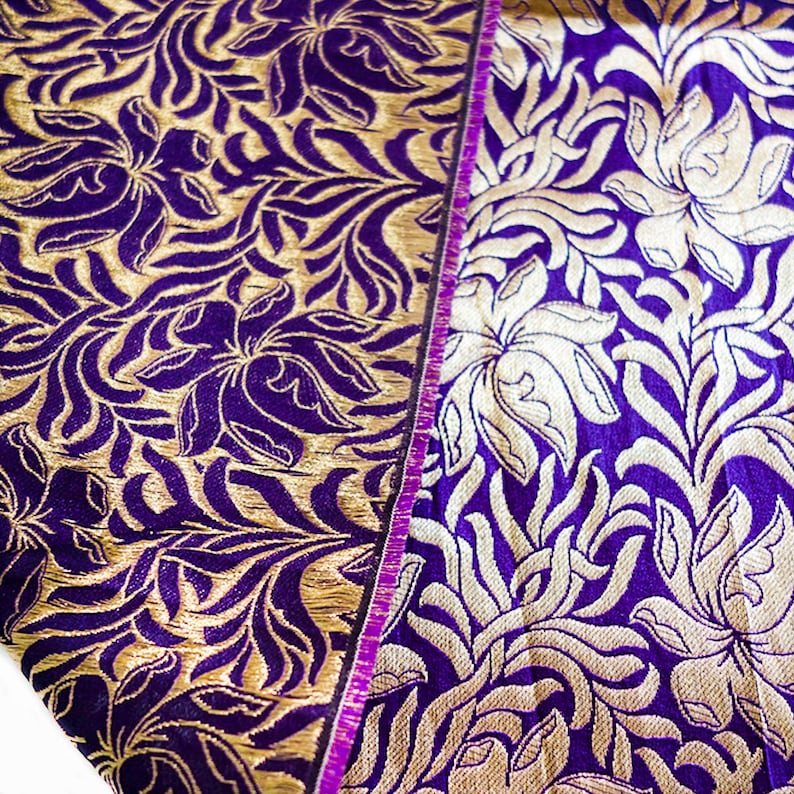 Jacquard Fabrics Art Silk Fabric Girls Summer Dress Etsy