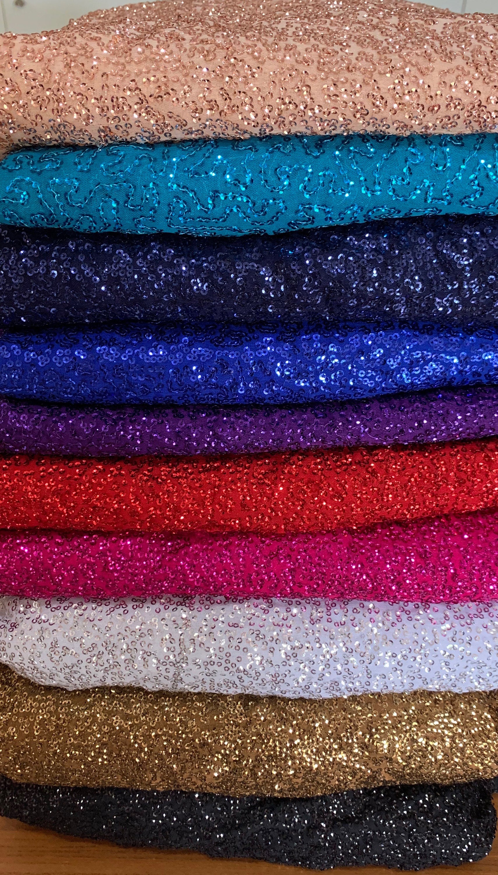 sequin material styles