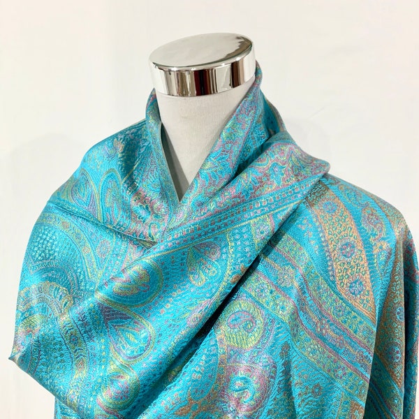 Aqua Silk - Etsy
