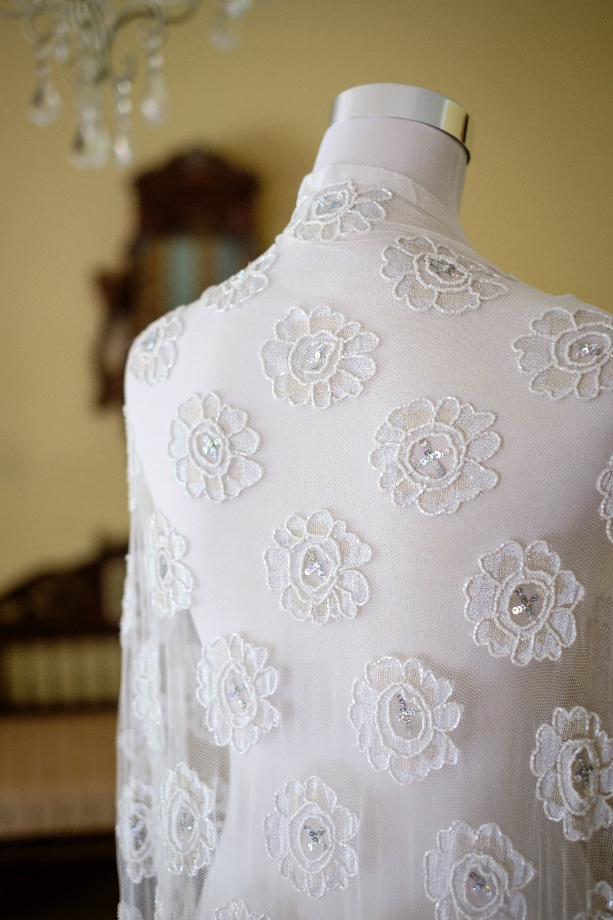 bridal lace material