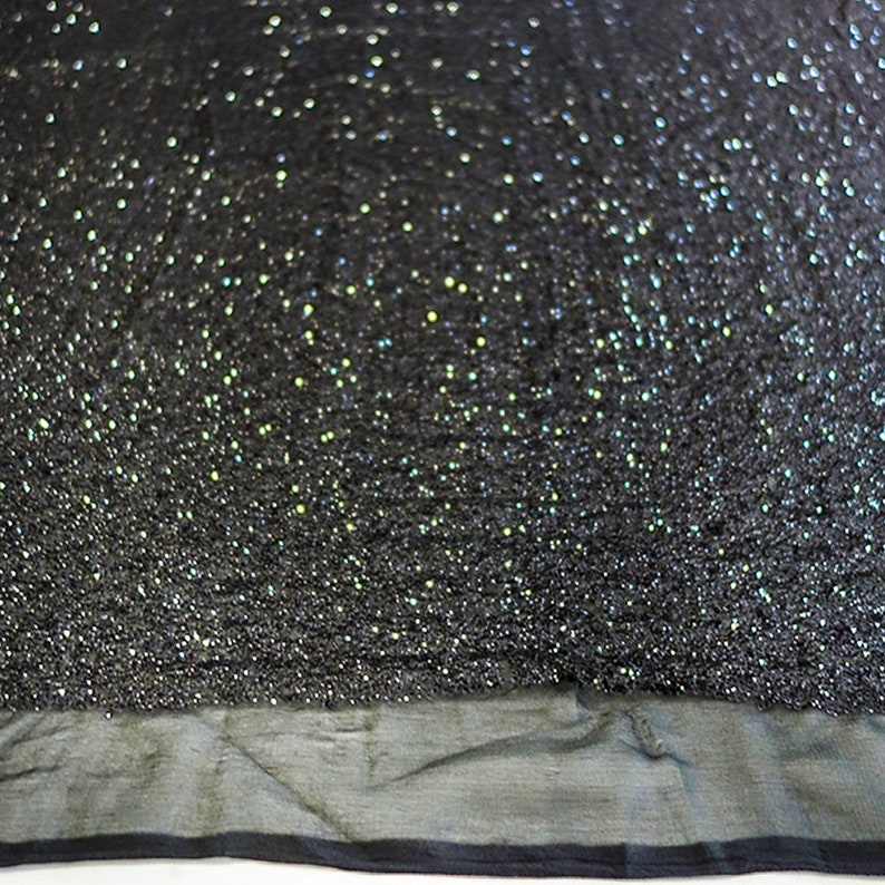 Sequin Fabric Black Sequin Fabric Sequins Fabric Sequin Etsy