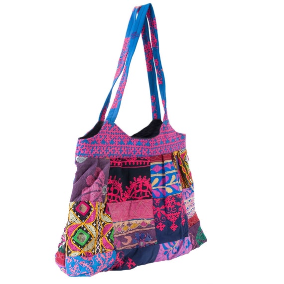 Kutch Pink Patchwork Bag