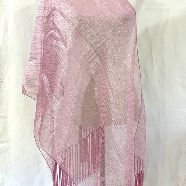 organza wedding shawl