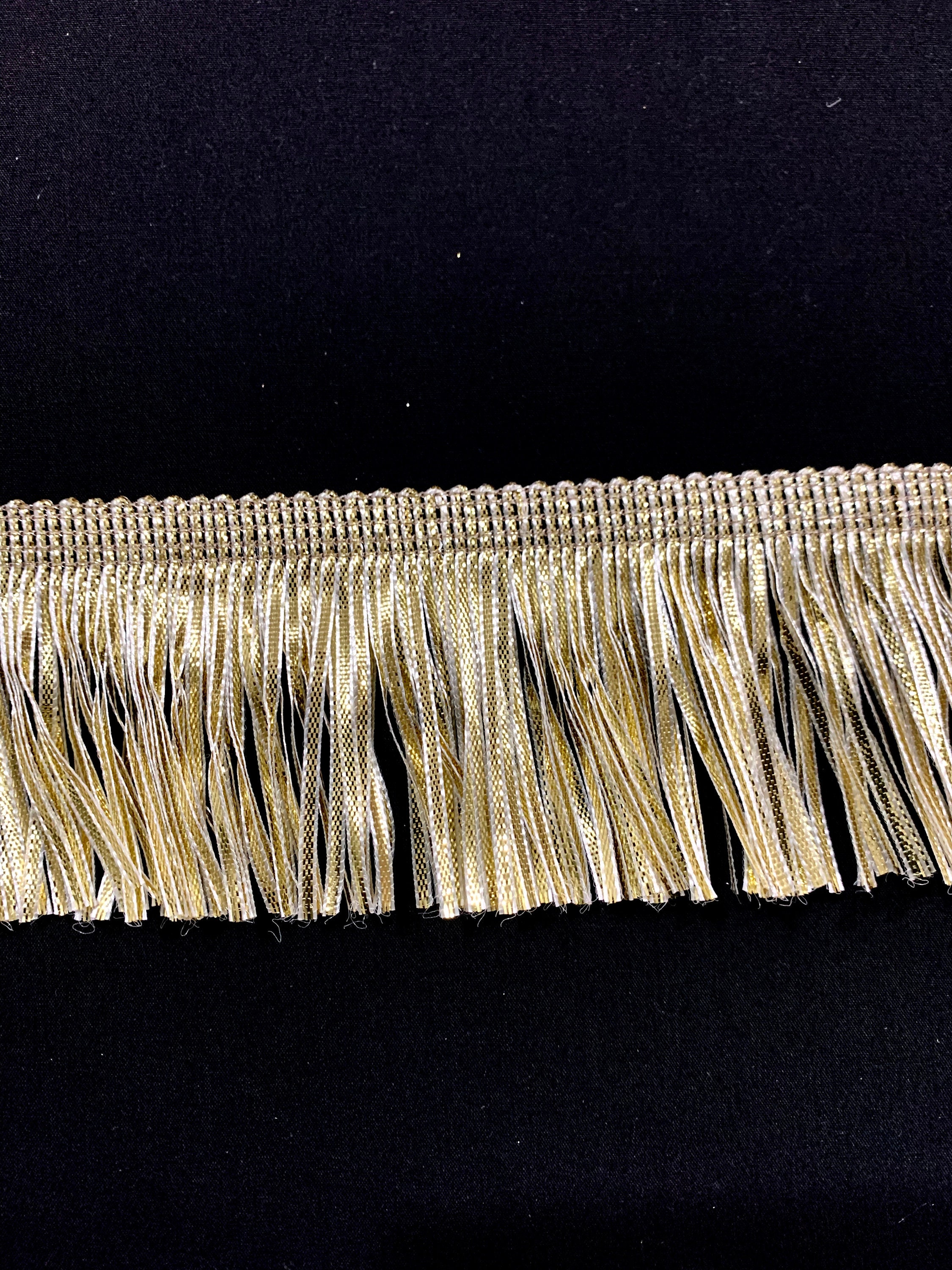 Gold Fringe Trim Gold Trim Elegant Border Trim Sari Etsy