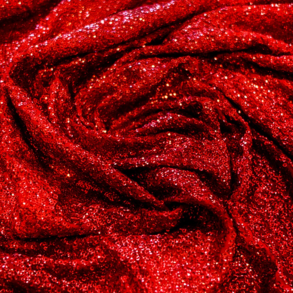 red sequin