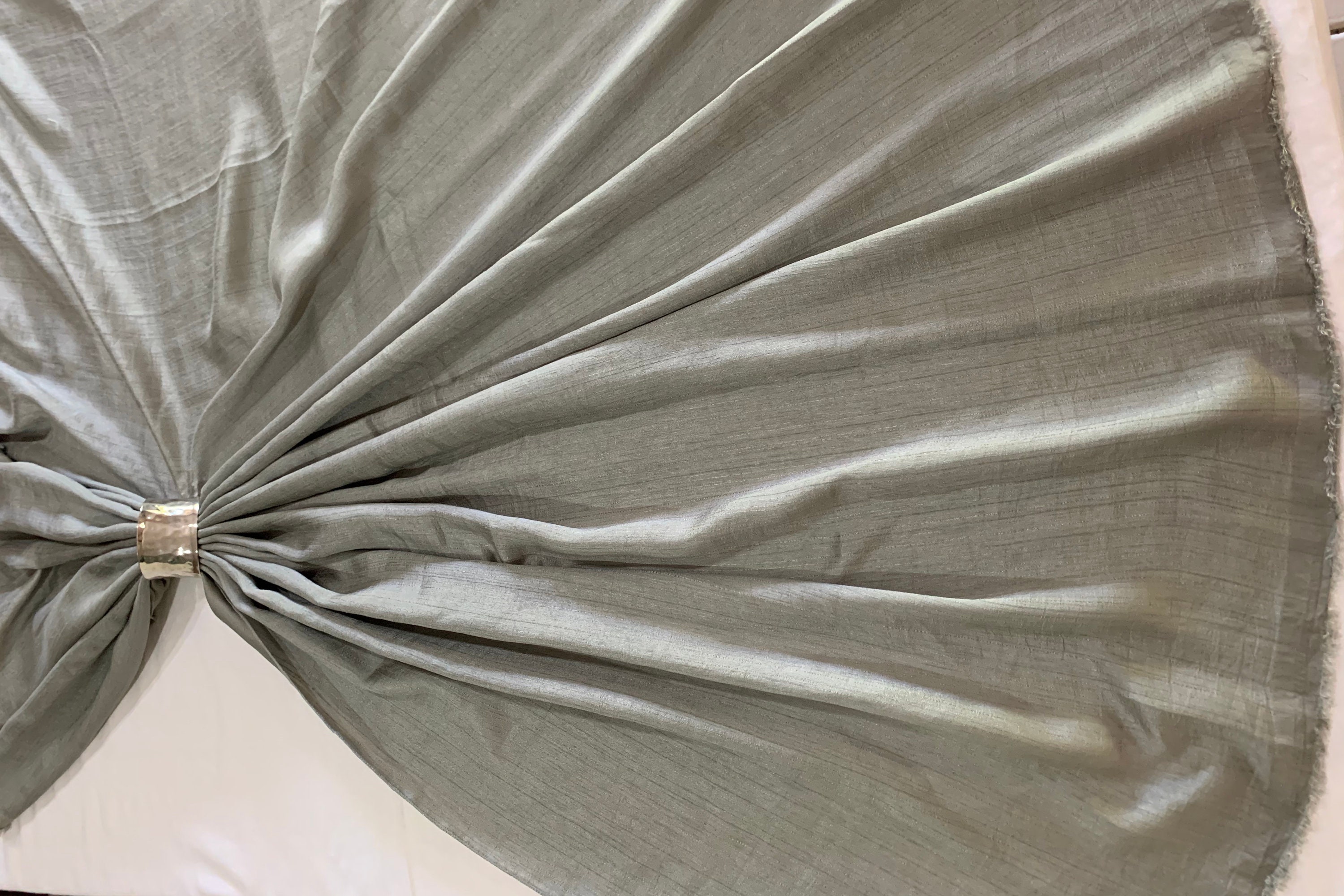 poly material styles for short gown
