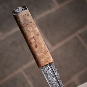 Schottische Ulme Sgian Dubh. Hergestellt in Schottland