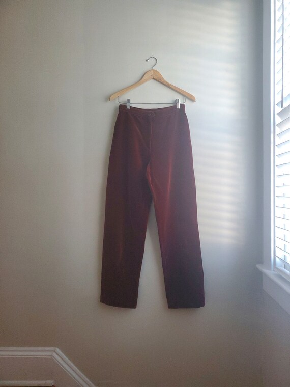 The Martello 70s Chenille Velvet Trousers