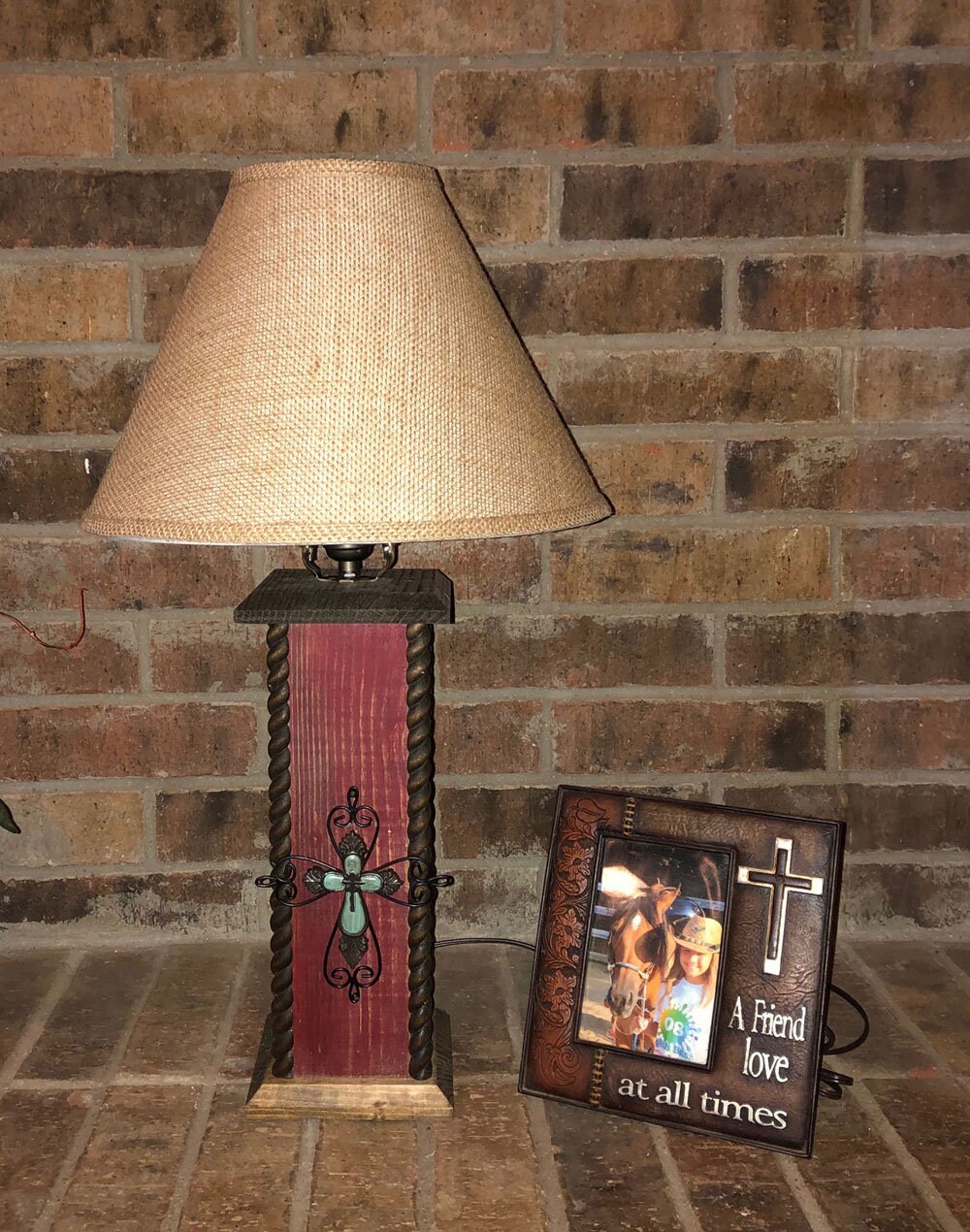 24 Rustic Lamps Western Lamps Western Cross Table Lamp