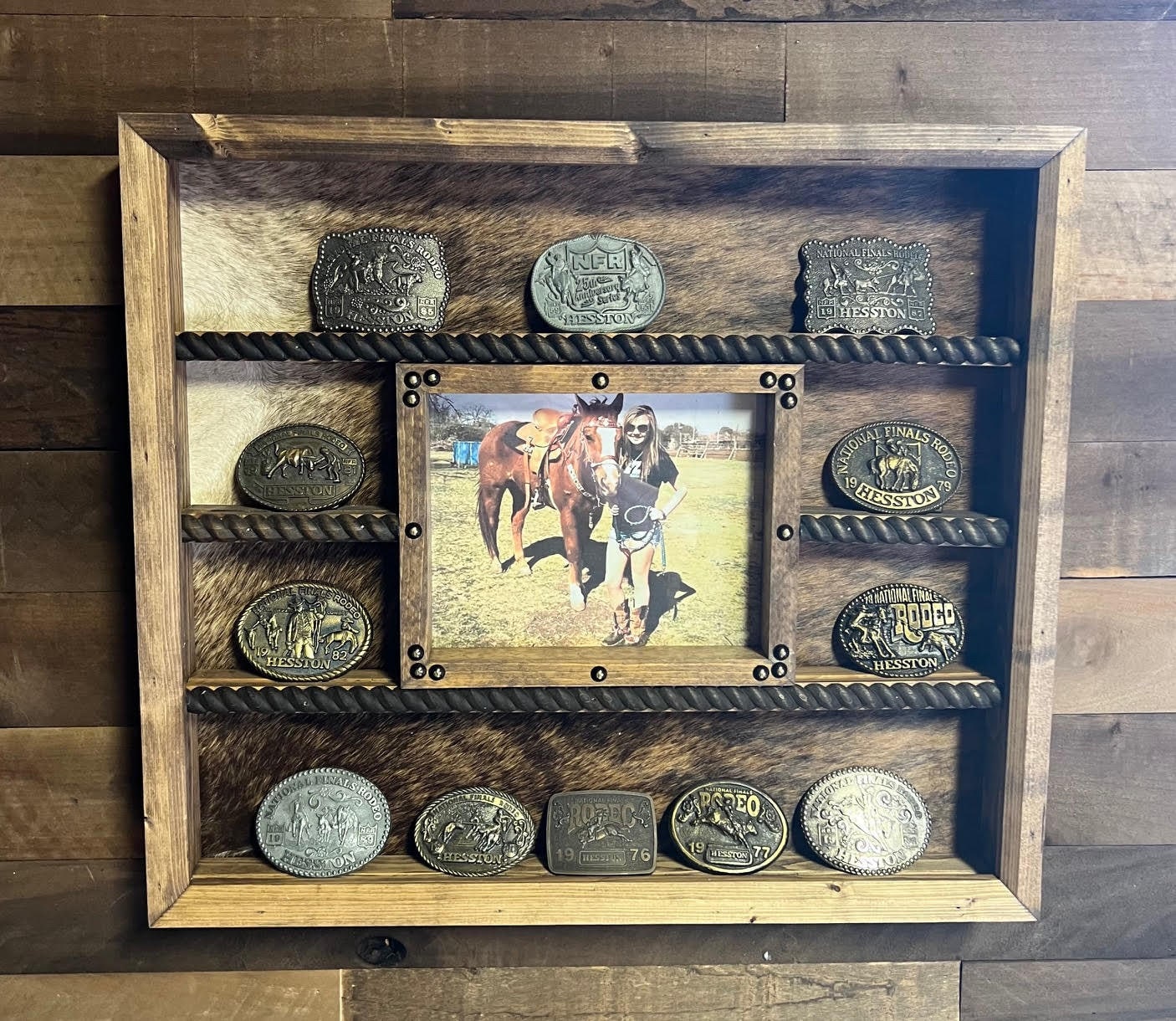 Trophy buckle 2024 display frame