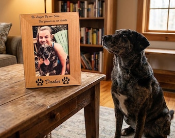 8 x 10 Pet Memorial Frame. a permanent memorial to your dear friend