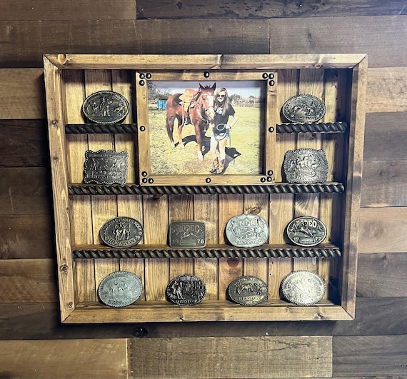 belt buckle display case sale