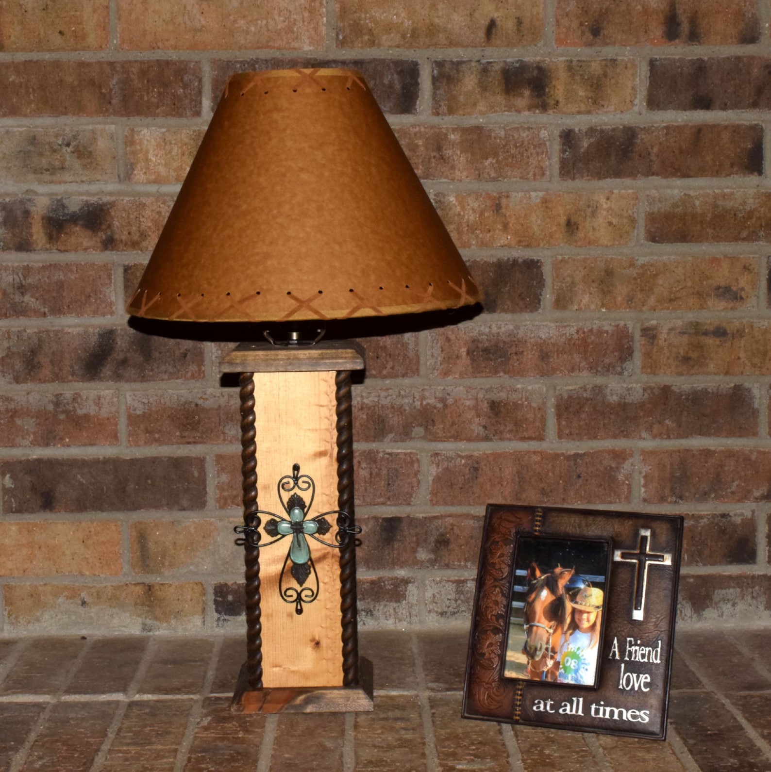 24 Rustic Western Table Lamps with USB Charging Port. Etsy