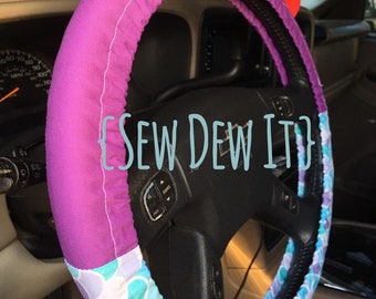 Steering Wheel Cover The Little Mermaid Ariel Disney Fan Inspired Gift Idea Car Accessory