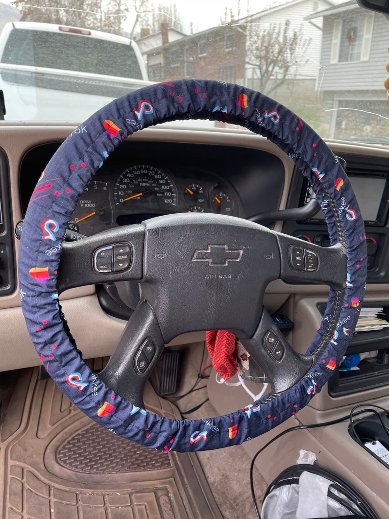 Steering Wheel Cover Tik Tok Print Fabric Social Media Gift Etsy