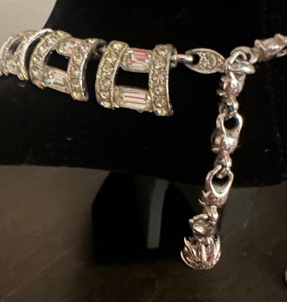 Vintage BOGOFF Rhinestone Necklace Crystals Set - image 6