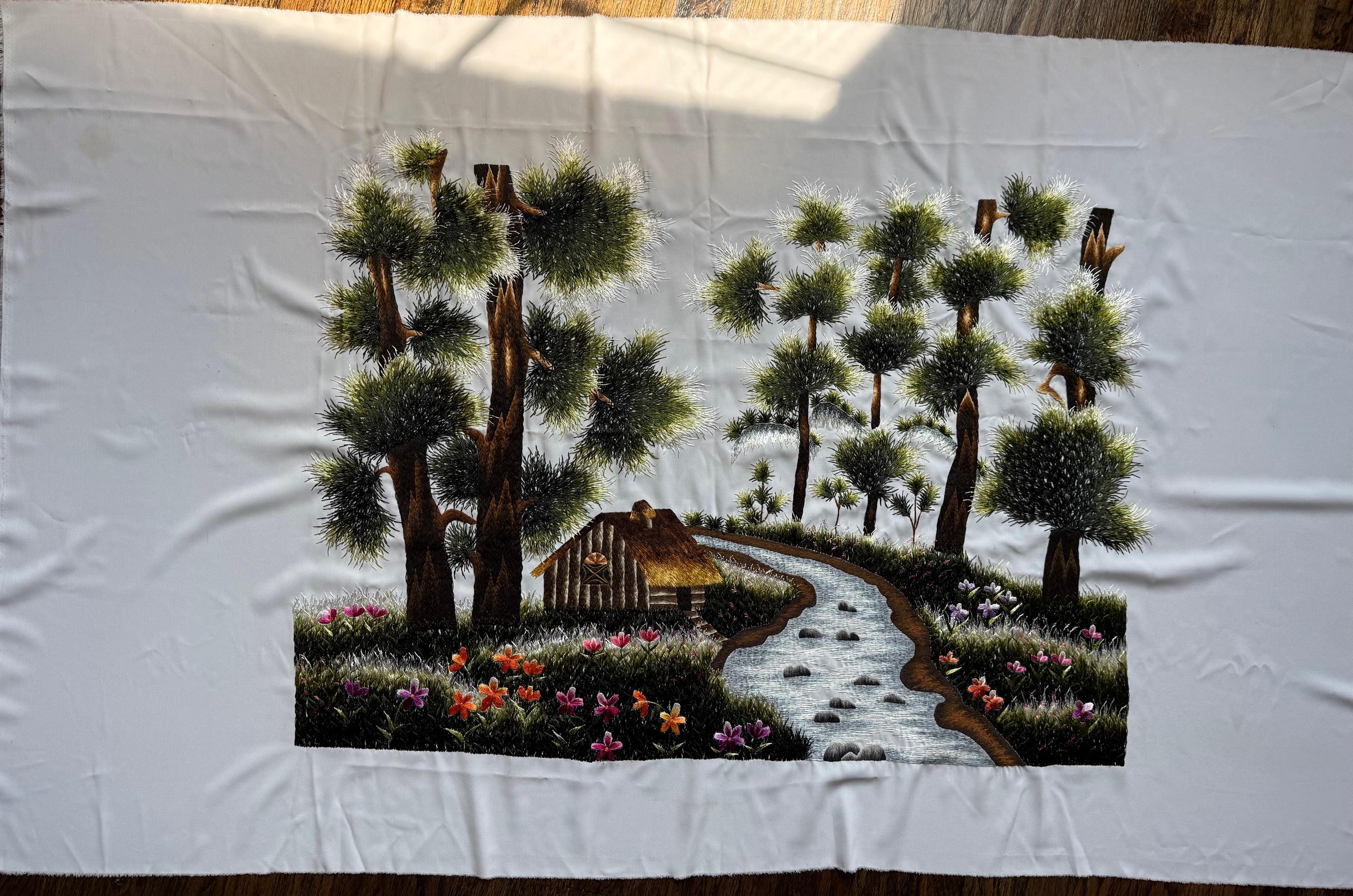 Vietnamese Landscape Embroidery - Etsy