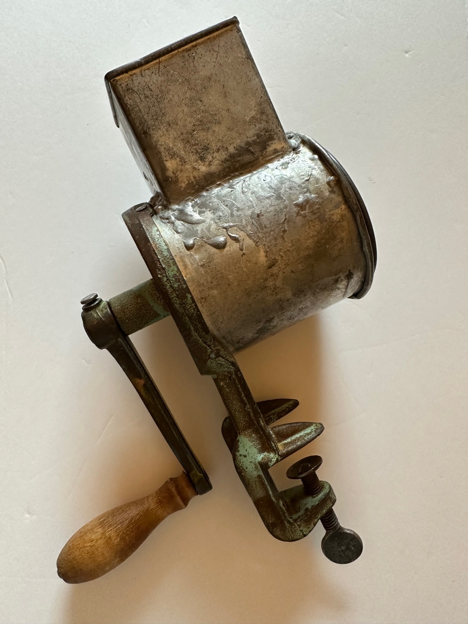 Vintage Hand Crank Rotary Grater