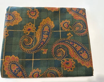 Vintage Tommy Hilfiger Paisley Sham Equestrian Decor