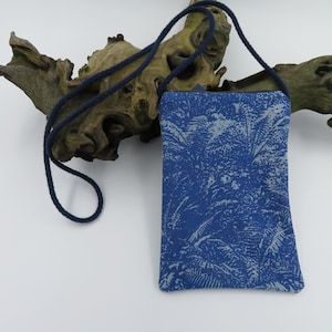 Recycled Denim Tree Fern Print Crossbody/Shoulder Purse / Purse / Handbag / Floral bag / Floral purse / Small bag