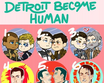 Detroit Become Human Buttons