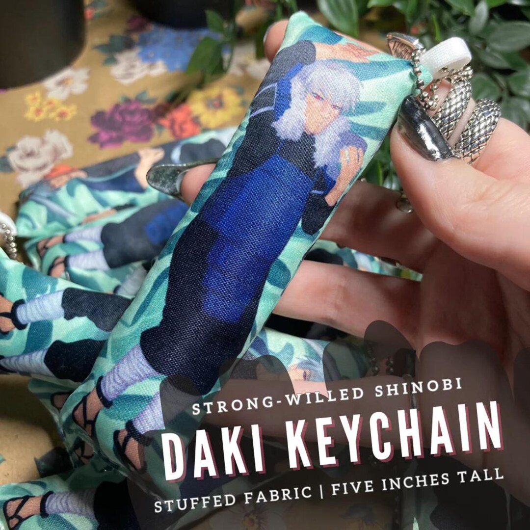 Last Chance!-strong Willed Shinobi Daki Keychain! - Etsy Last Chance!-strong Willed Shinobi Daki Keychain! - Etsy