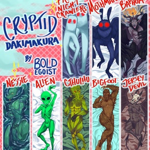 Cryptid Dakimakura image 1