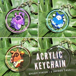 Last Chance!--Fuzzy Mage Friends Epoxy Charms!