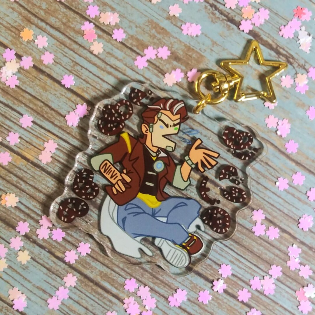 Pretzel Jack 2.5 Acrylic Charm Etsy
