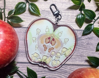 Bone Apple Teeth Shaker Charm!