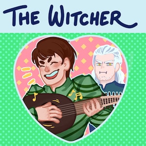 Witcher Heart Button