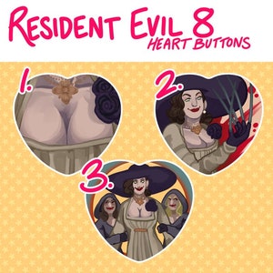 RE8: Village Heart Buttons!