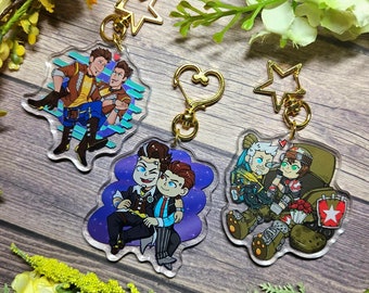 LIMITED Borderlands Ship Acrylic Charms!