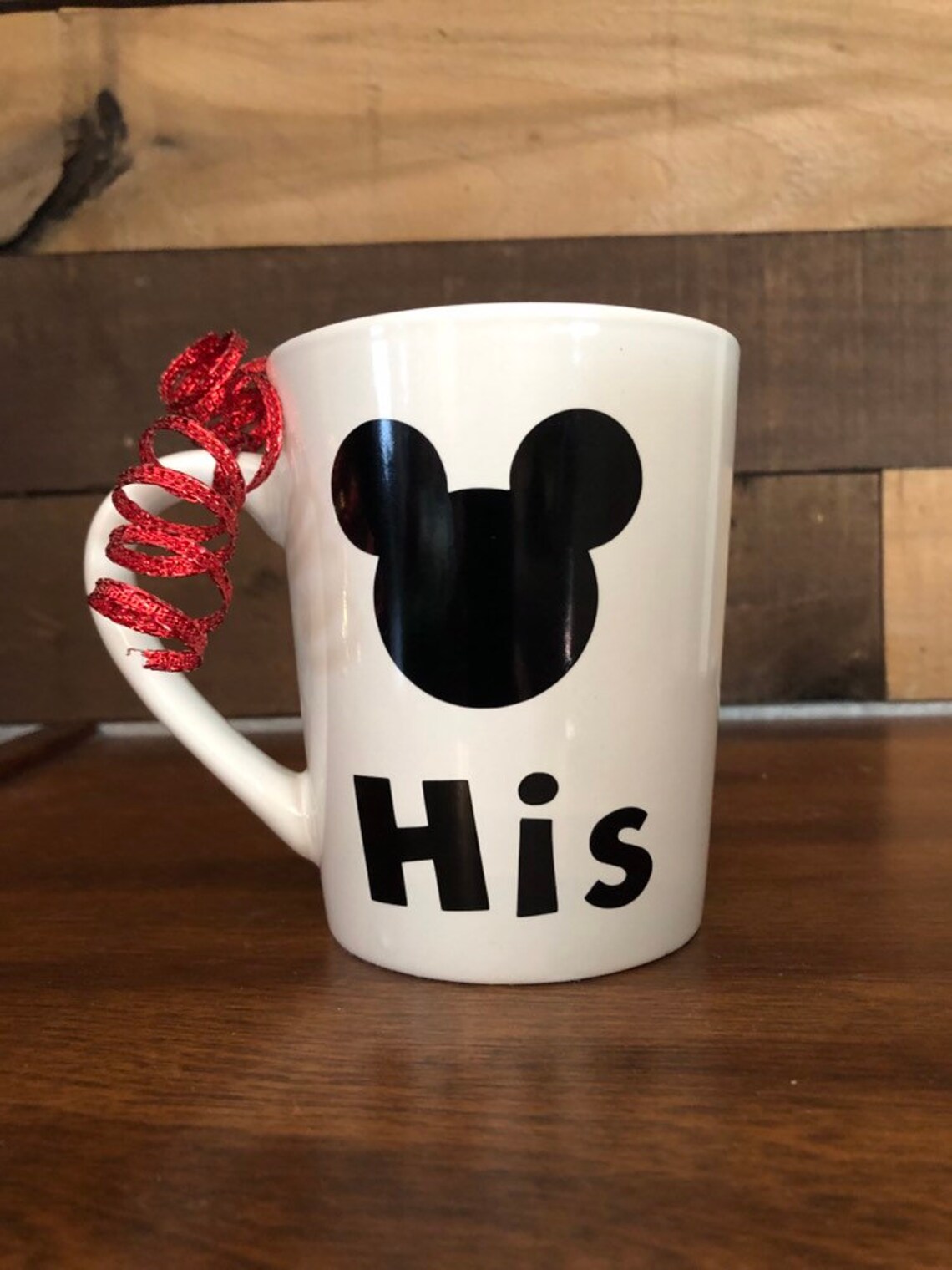 Valentine Mickey Minnie Mug Disney Mug Set His Her Etsy