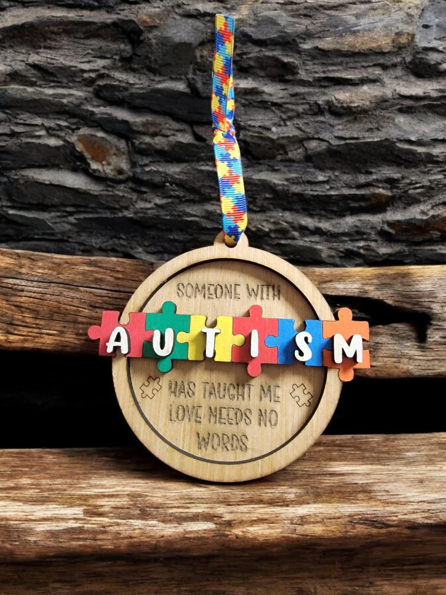 Autism Awareness Ornament - Etsy