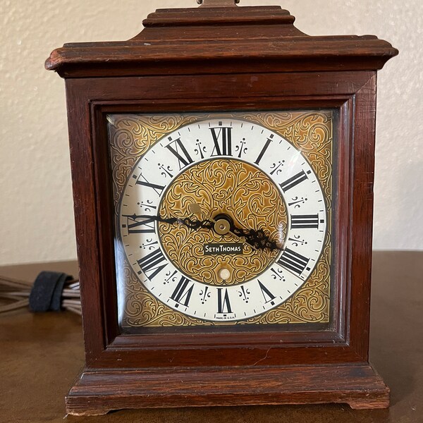 Seth Thomas Anniversary Clock Etsy