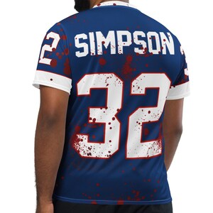 simpson Recycled unisex sports jersey