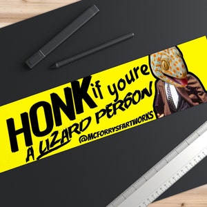 Lizard people Bumper Stickers